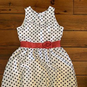 KC Parker Dress Sleeveless Polka Dot